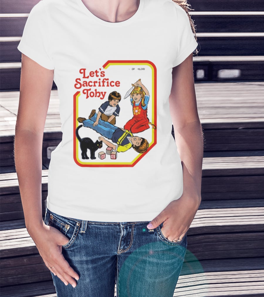 Let's Sacrifice Toby Steven Rhodes Retro Game T-Shirt