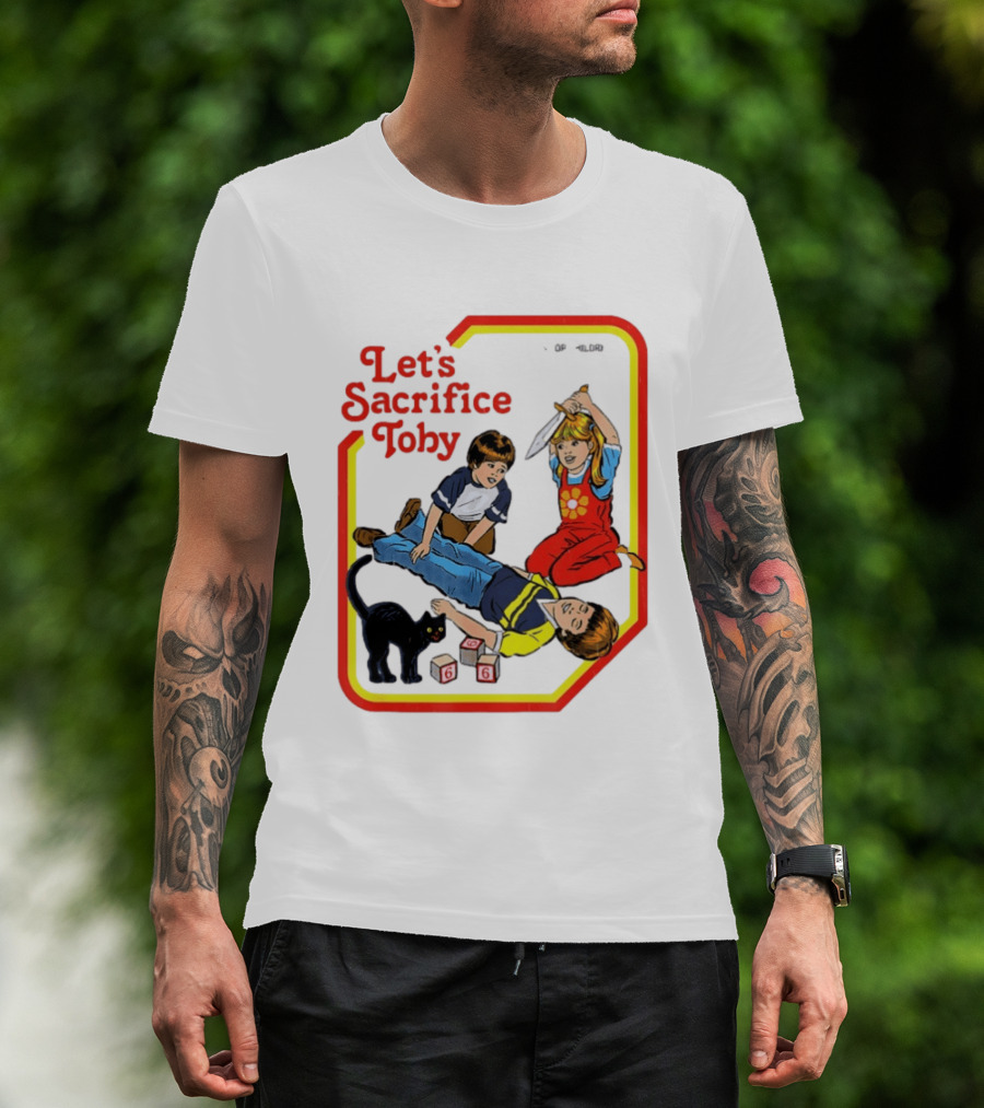 Let's Sacrifice Toby Steven Rhodes Retro Game T-Shirt