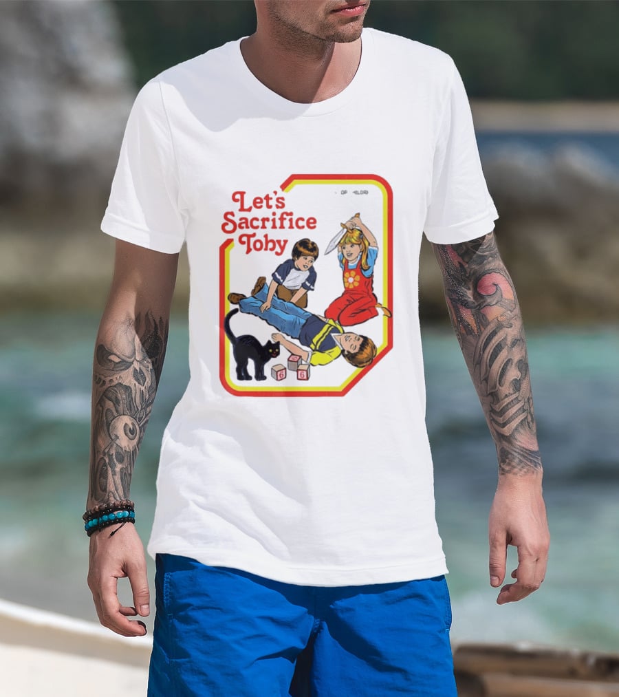 Let's Sacrifice Toby Steven Rhodes Retro Game T-Shirt