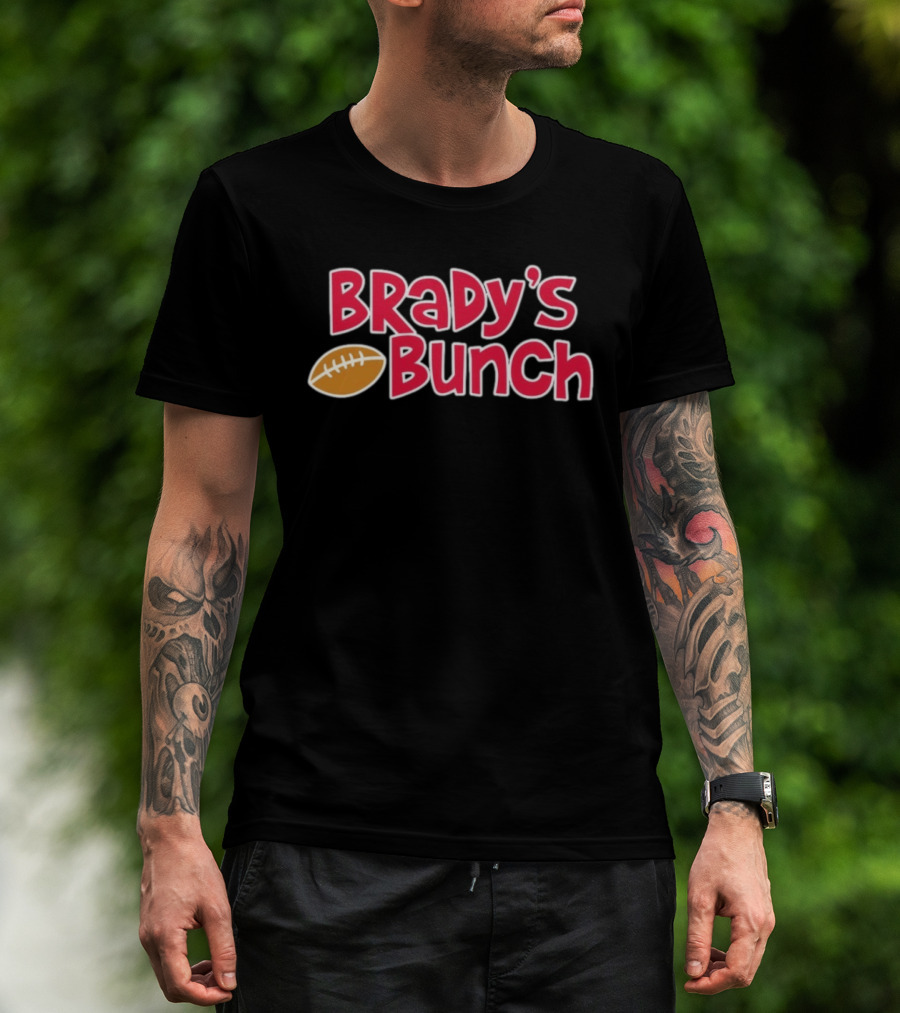Brady's Bunch Buffalo Bills Football T-Shirt