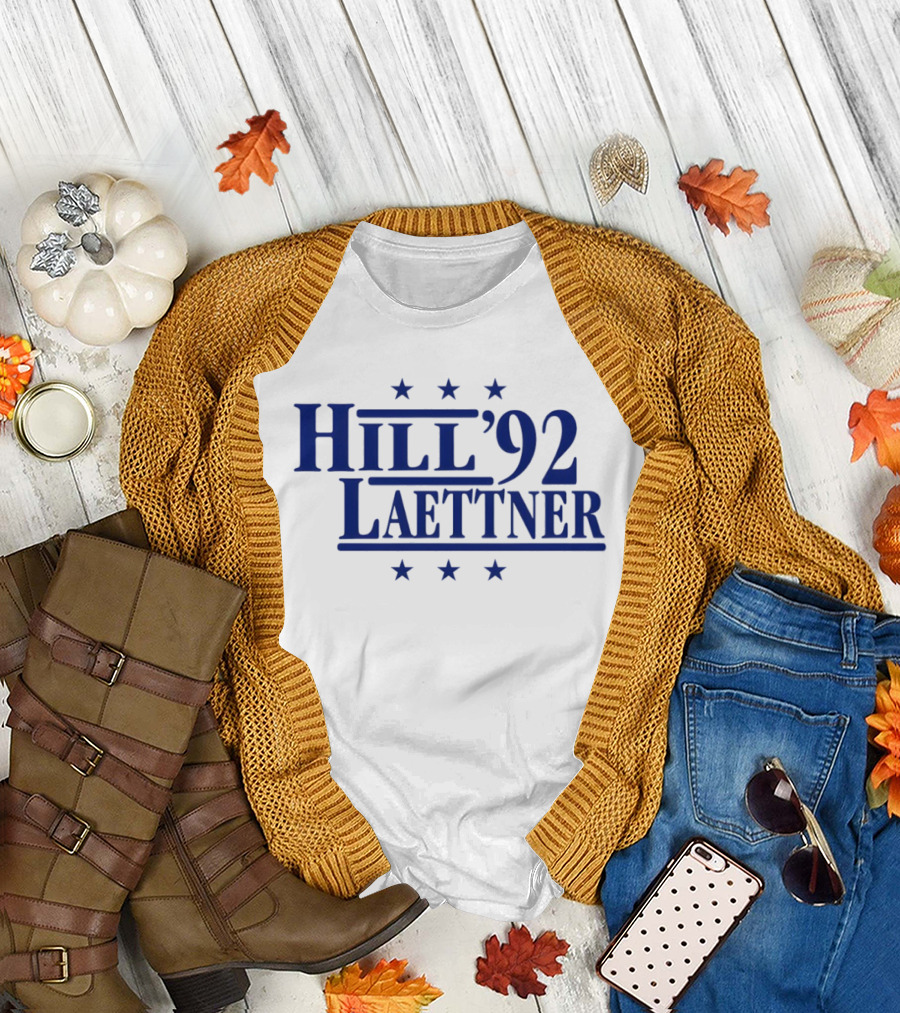 Hill Laettner '92 Duke Blue Devils Basketball Legends T-Shirt