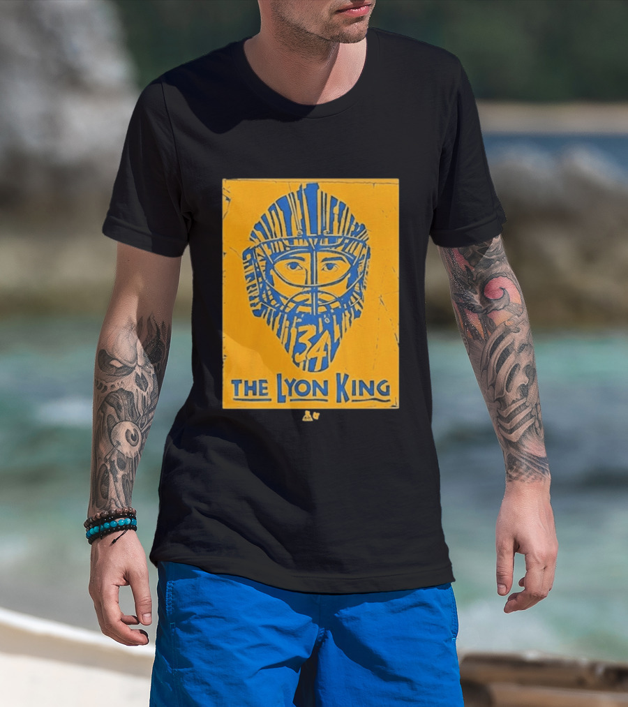 The Lyon King 34 Hockey Mask T-Shirt