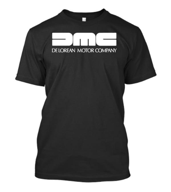 Delorean Motor Company DMC Retro Style Automotive Branding T-Shirt