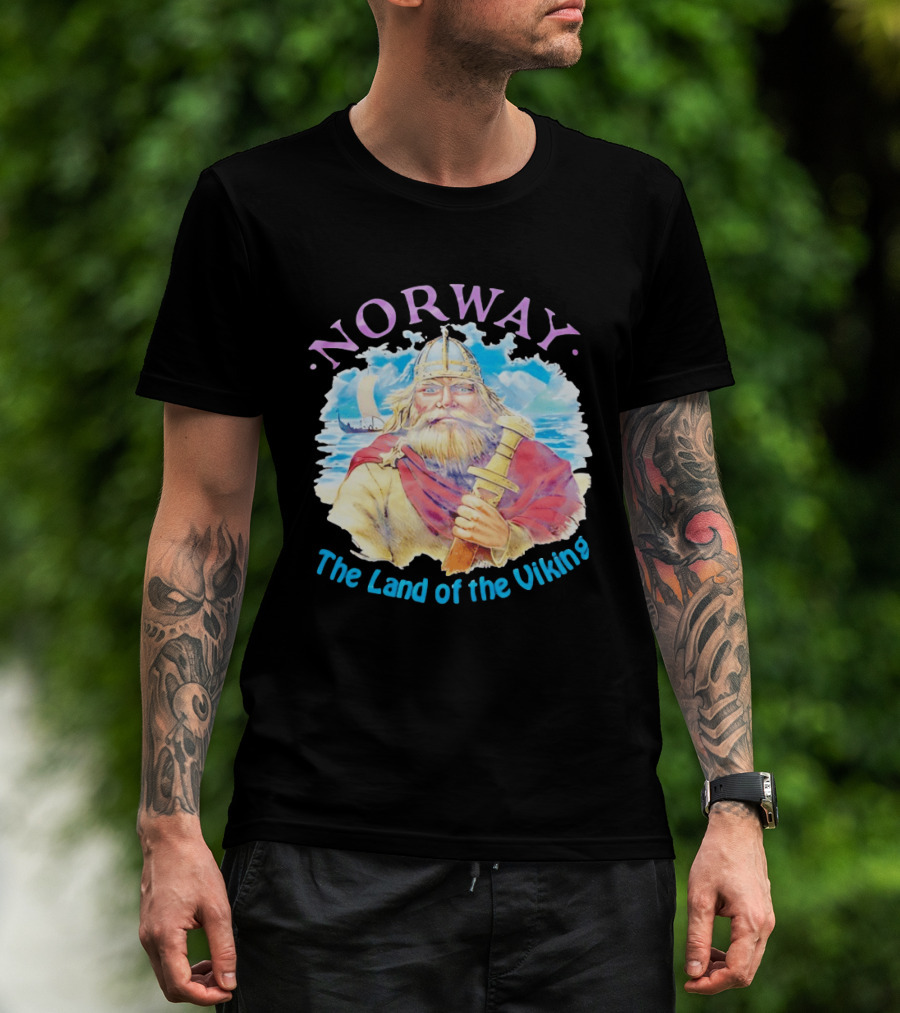 Norway The Land Of The Viking Warrior Adventure Ocean Voyage T-Shirt