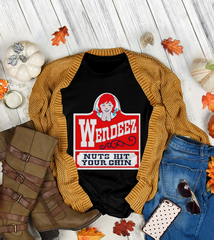Wendeez Nuts Hit Your Chin Retro Fast Food T-Shirt