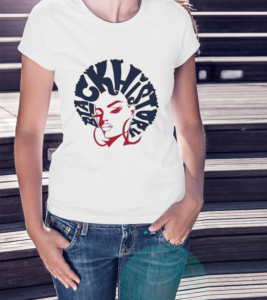 Black History Month Afro Woman Empowerment T-Shirt
