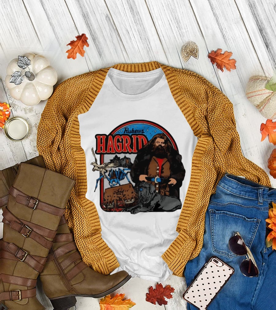 Rubeus Hagrid Aragog Buckbeak Fang Monster Book Of Monsters Hogwarts T-Shirt