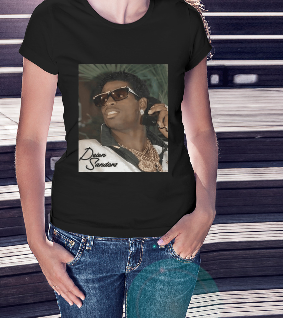 Deion Sanders Phone Call Fashion 1989 T-Shirt