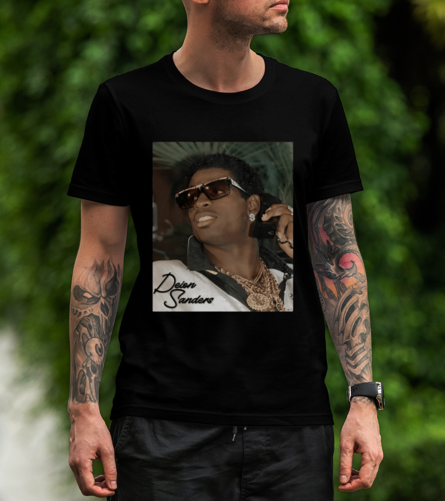 Deion Sanders Phone Call Fashion 1989 T-Shirt