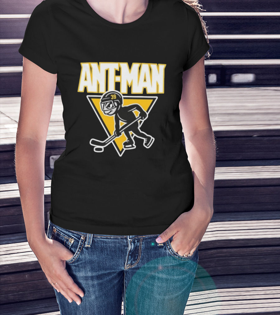 Ant Man Pittsburgh Penguins Hockey Player Number 39 T-Shirt