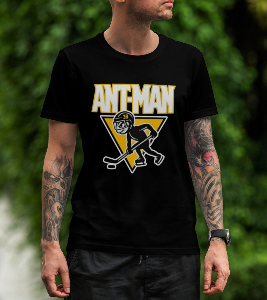 Ant Man Pittsburgh Penguins Hockey Player Number 39 T-Shirt
