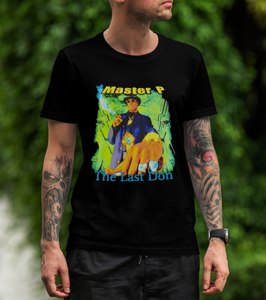 Master P The Last Don Hip Hop Icon 90s Style Rich T-Shirt