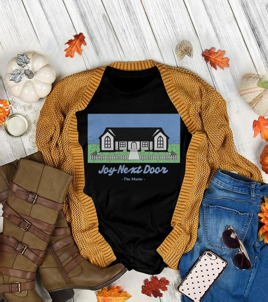 Joy Next Door The Maine House Picket Fence T-Shirt