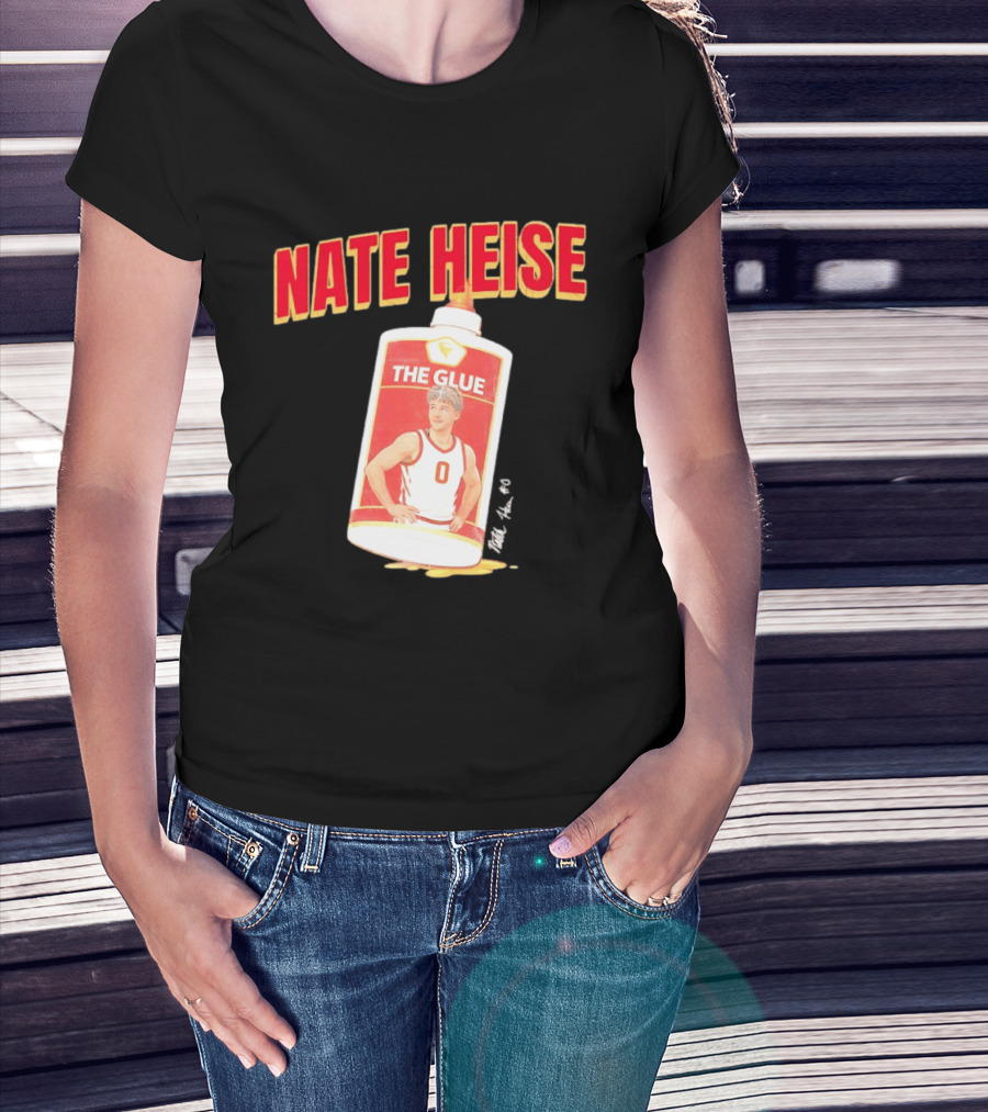 Nate Heise The Glue Bottle Basketball Player T-Shirt