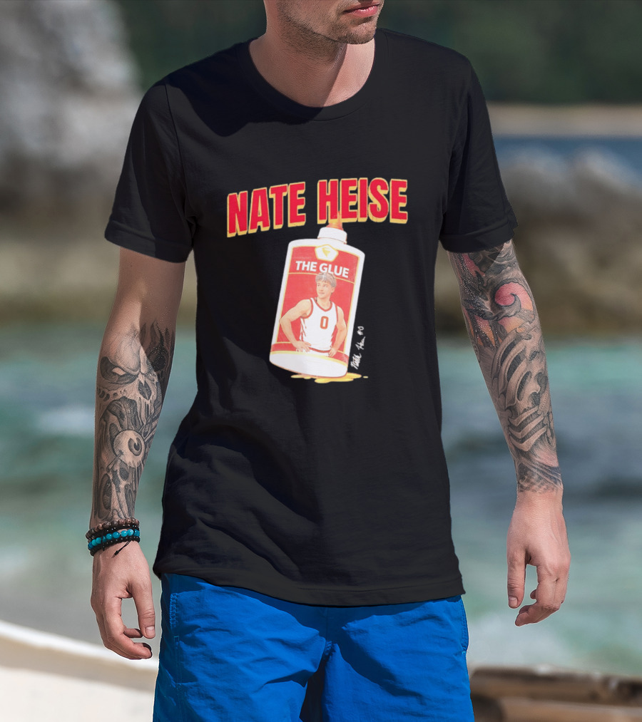 Nate Heise The Glue Bottle Basketball Player T-Shirt