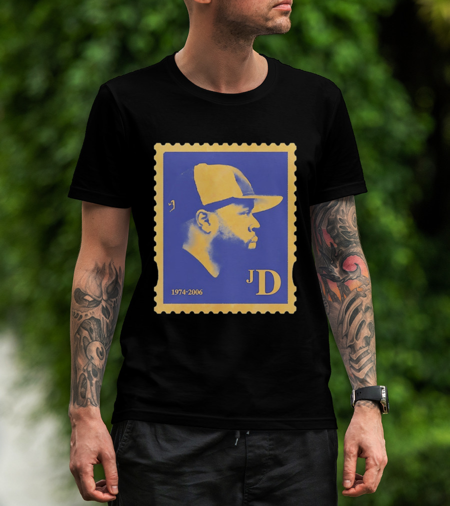 J Dilla Stamp 1974 2006 JD T-Shirt