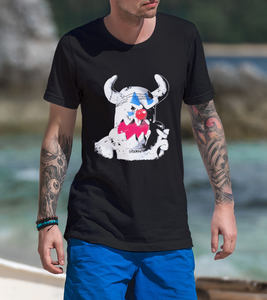 Spooky Woods Vameee 2026 Monster Clown Mask T-Shirt