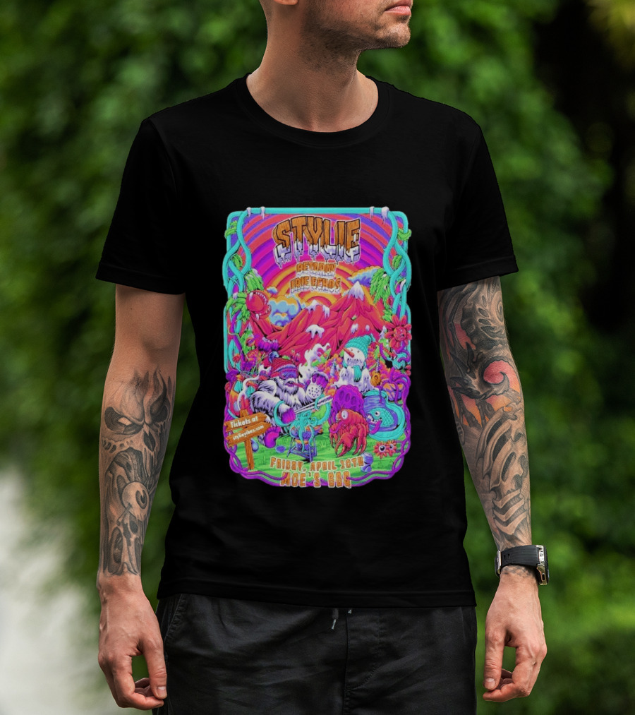 Stylie Beheading Idie Heads Live Moe's BBQ Englewood CO April 10 2026 T-Shirt