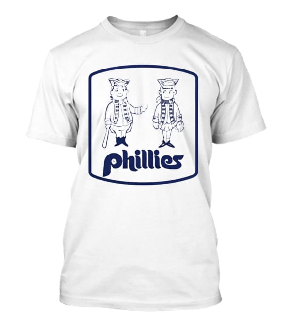 Philadelphia Phillies 1976 Vintage Mascots Baseball Team Clothing T-Shirt