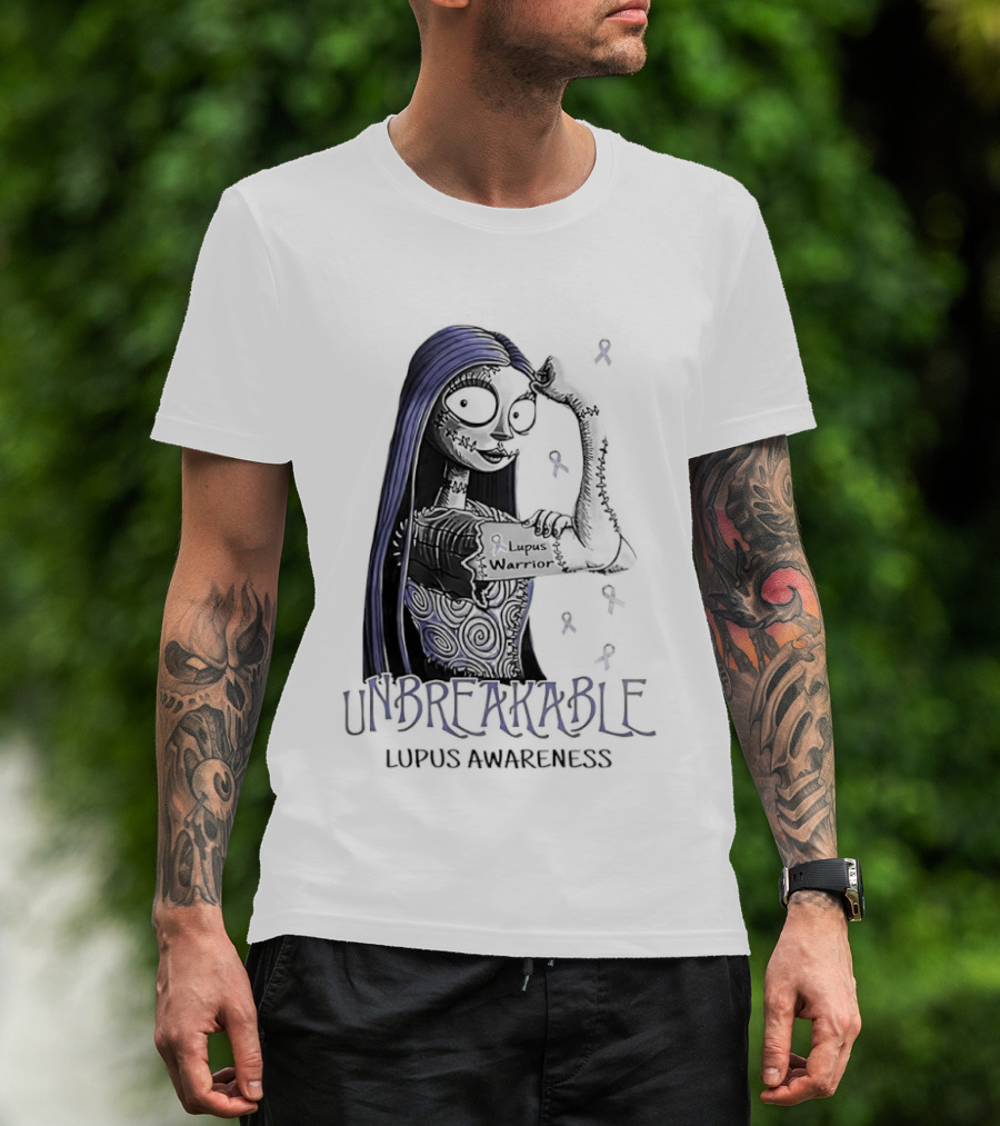 Unbreakable Lupus Awareness Sally Character ז T-Shirt