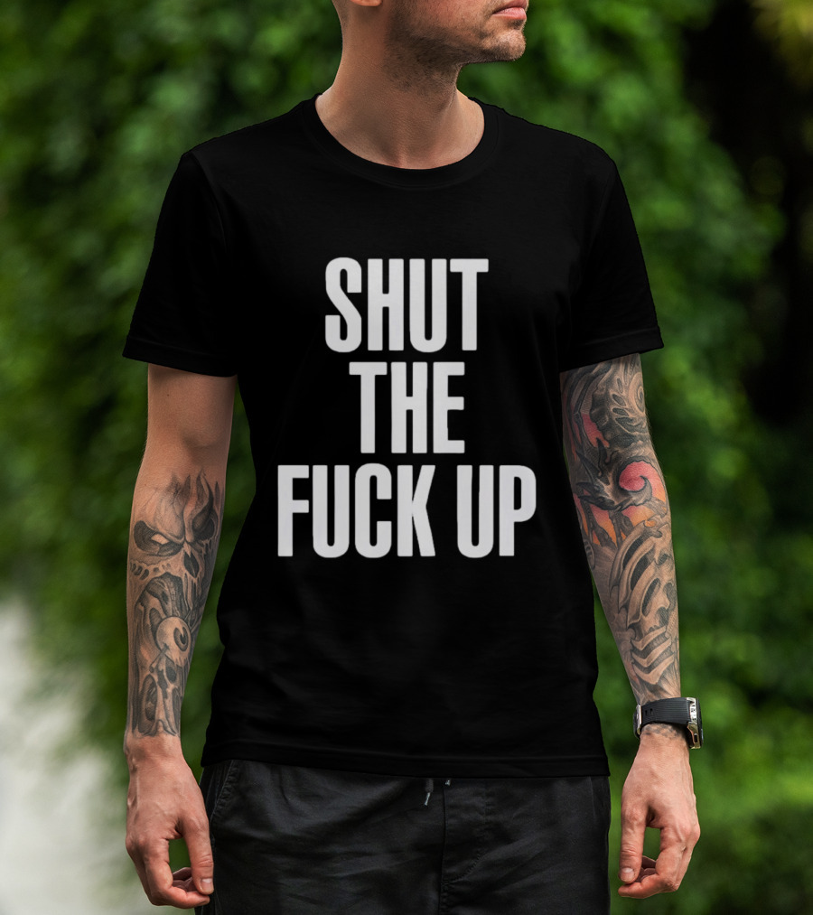 Shut The Fuck Up Black Pink Lisa T-Shirt
