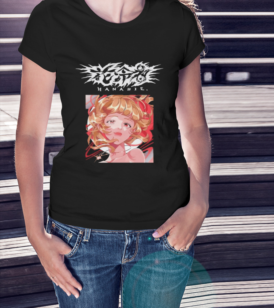 Hanabie J Rock Metalcore Anime T-Shirt