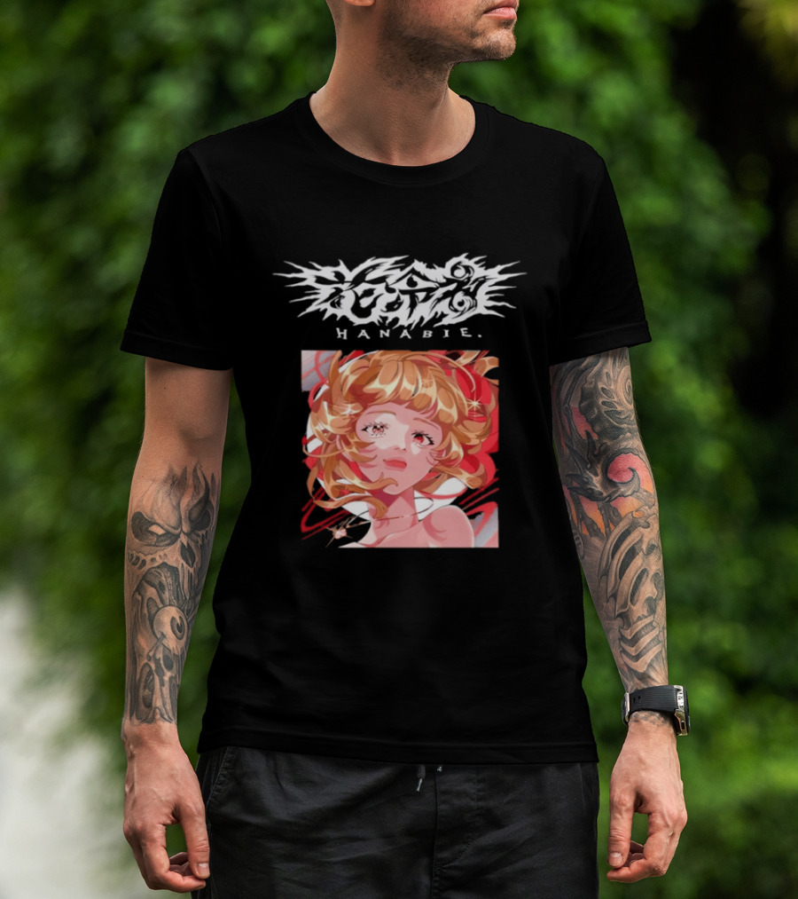 Hanabie J Rock Metalcore Anime T-Shirt