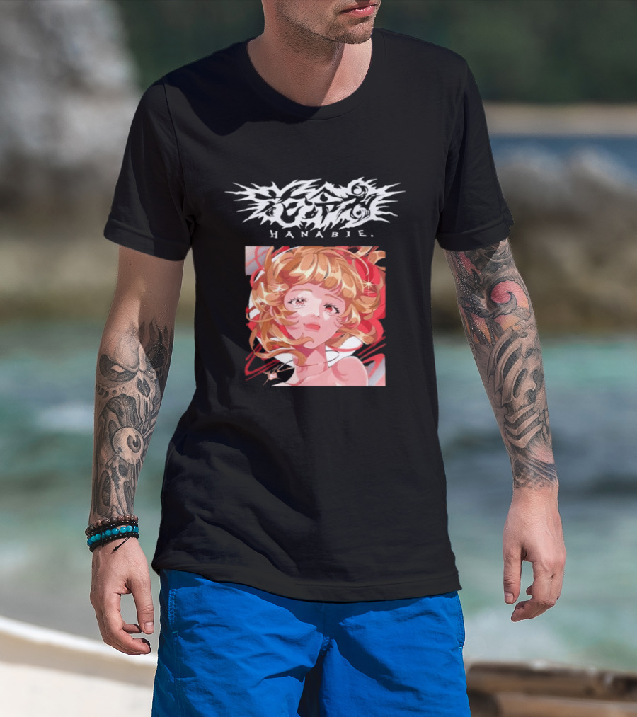 Hanabie J Rock Metalcore Anime T-Shirt