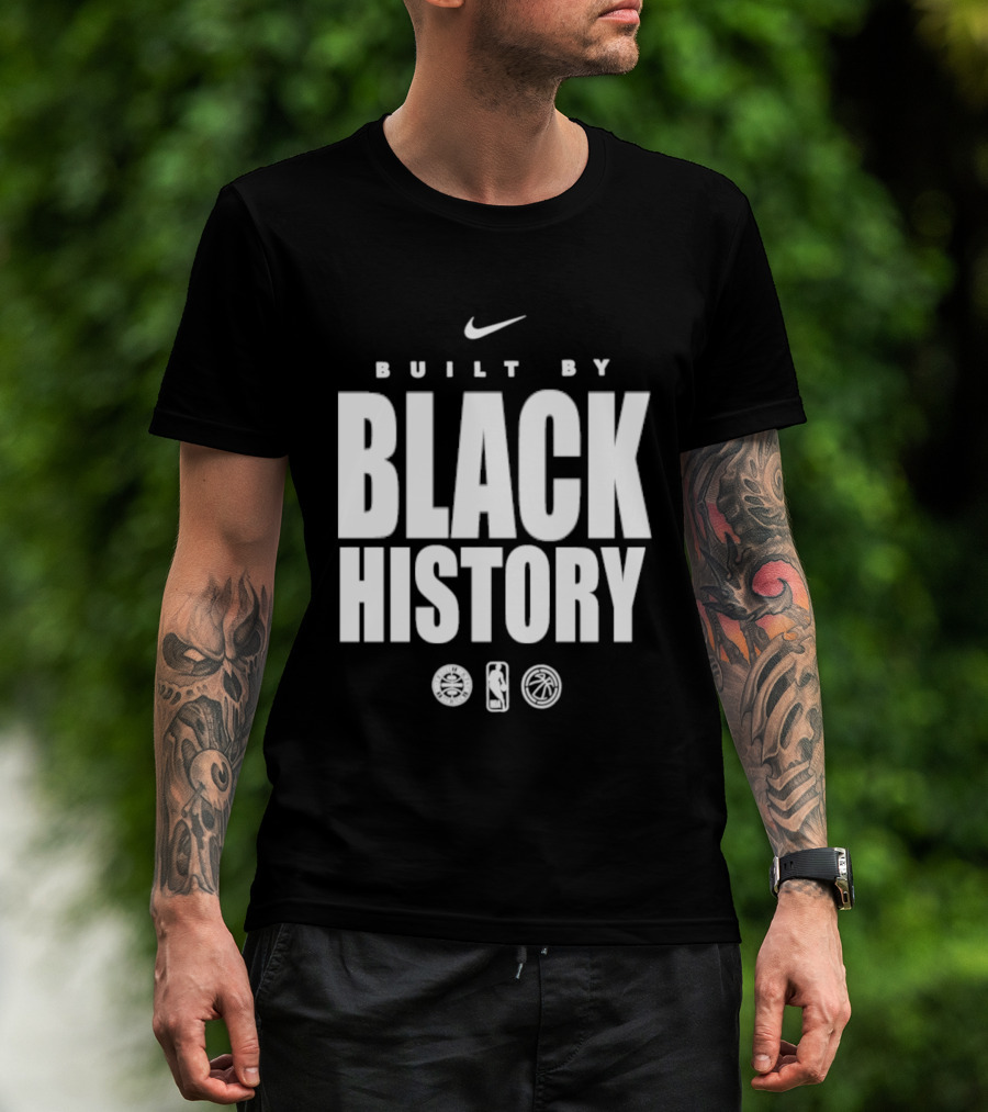 Nike Built By Black History San Antonio Spurs NBA T-Shirt