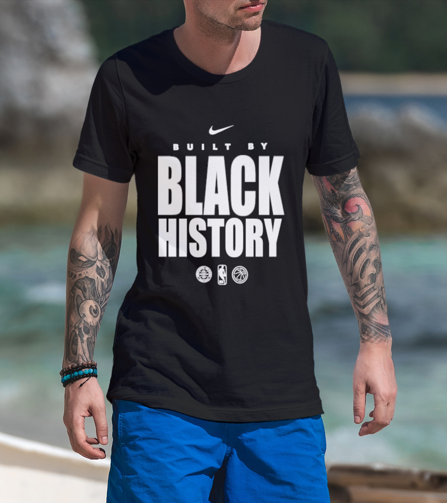 Nike Built By Black History San Antonio Spurs NBA T-Shirt