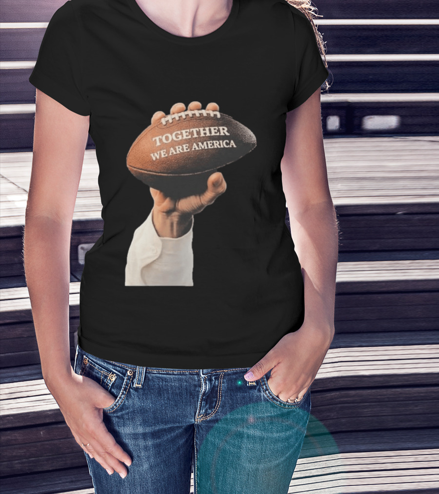 Bad Bunny Together We Are America 2026 Football Collaboration T-Shirt