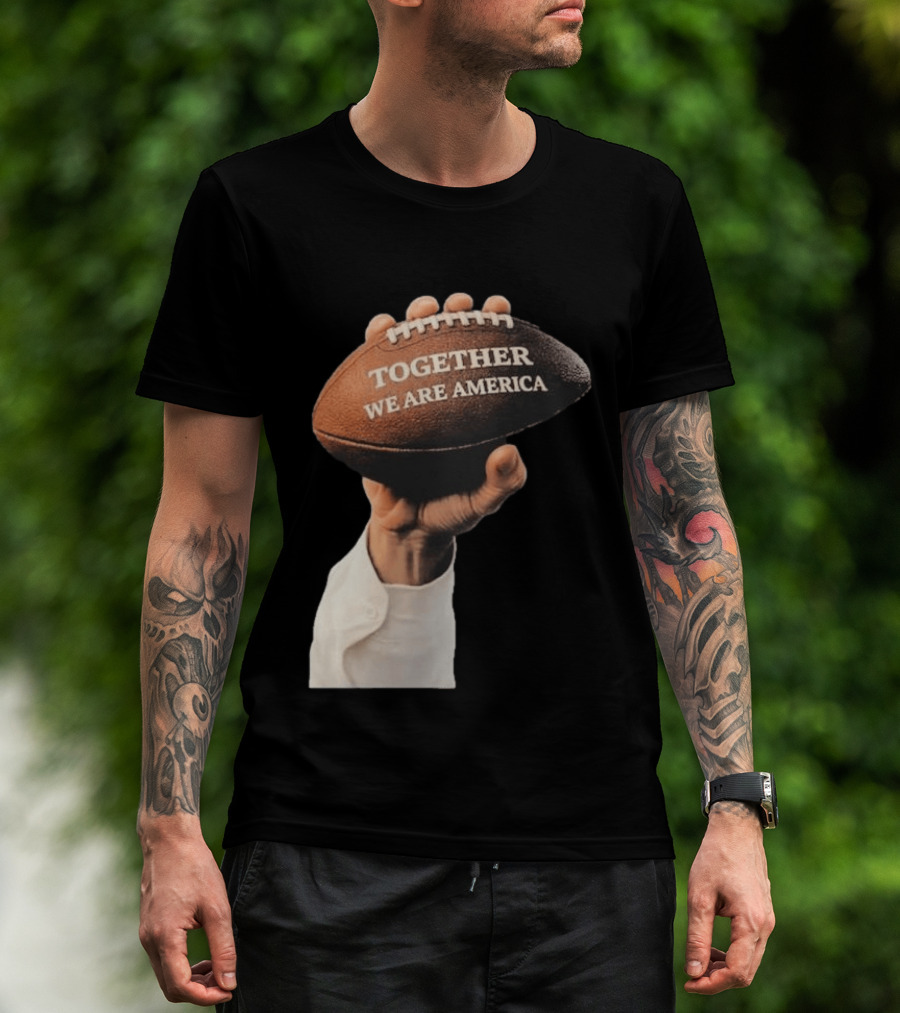 Bad Bunny Together We Are America 2026 Football Collaboration T-Shirt