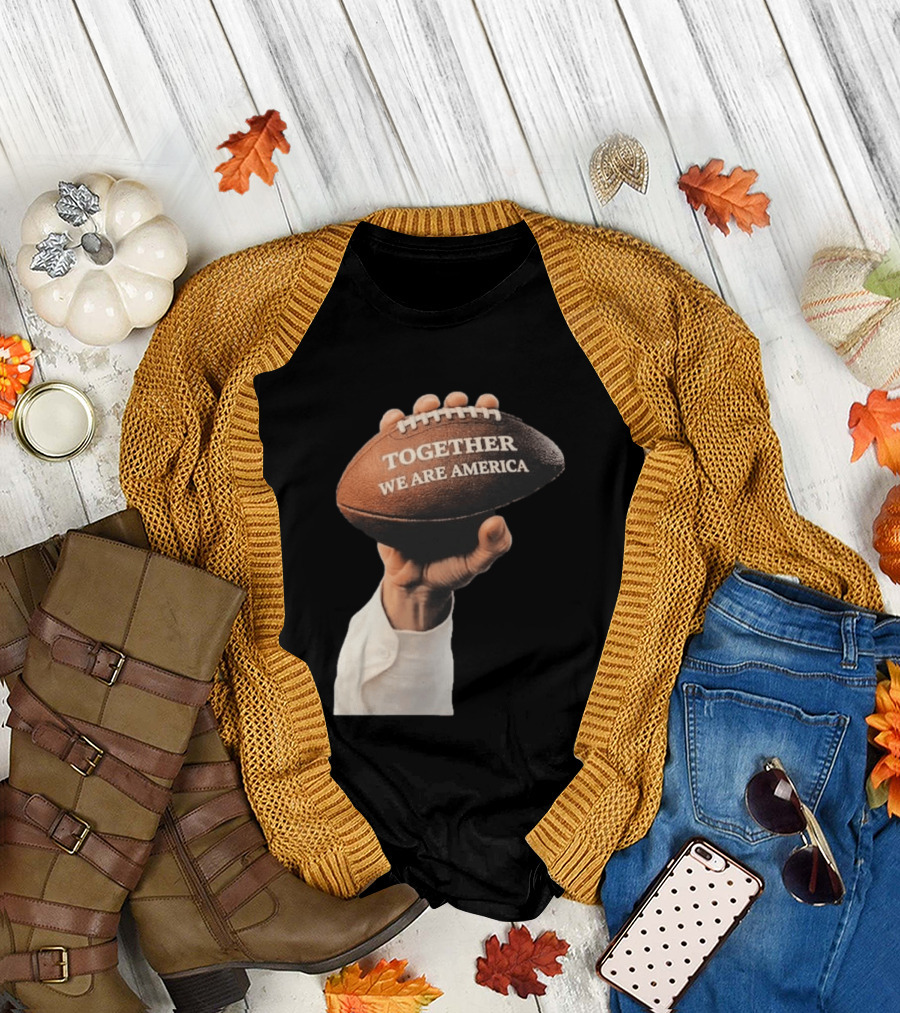Bad Bunny Together We Are America 2026 Football Collaboration T-Shirt