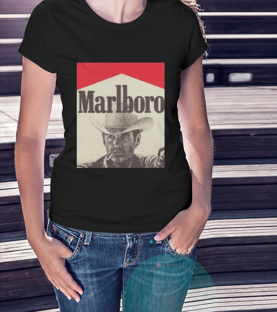 Marlboro Cigarettes Cowboy Marlboro Man Iconic Vintage Style 2026 T-Shirt
