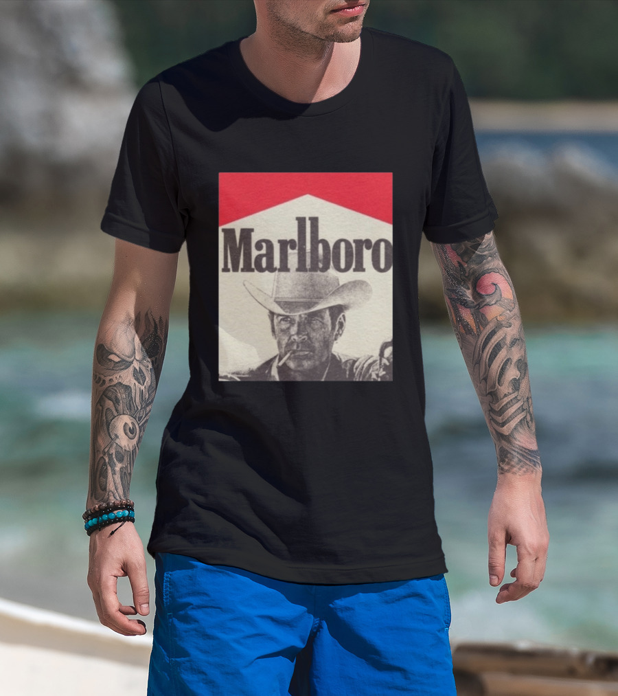 Marlboro Cigarettes Cowboy Marlboro Man Iconic Vintage Style 2026 T-Shirt