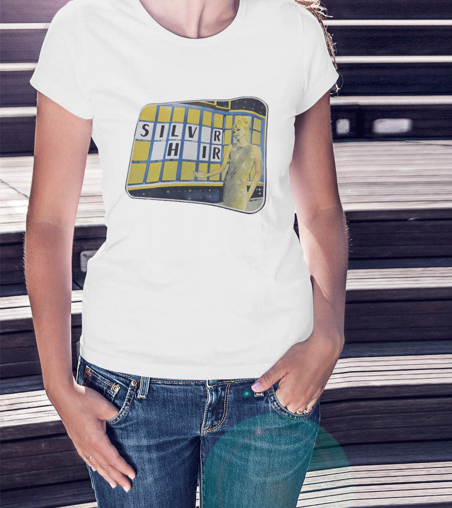 Witty SILVERCHAIR I'll Have A Vowel Puzzle Game Lady T-Shirt