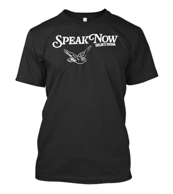 Speak Now Taylor's Version Bird Motif T-Shirt