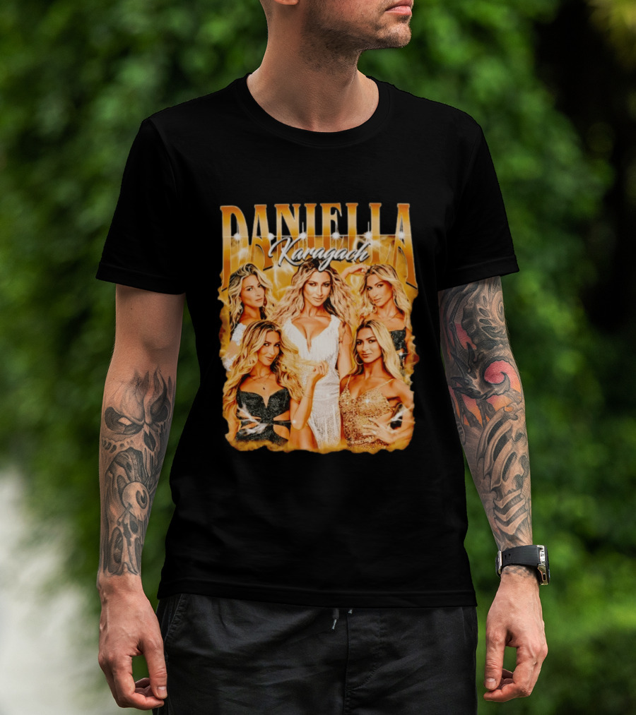 Daniella Karagach Bootleg Glam Look Sparkle T-Shirt