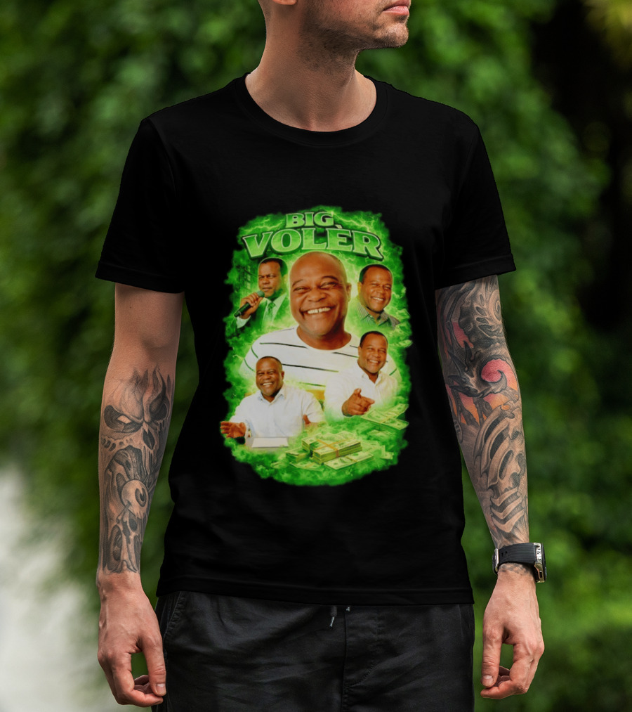 Big Voler Smiling Persona With Money And Singing T-Shirt