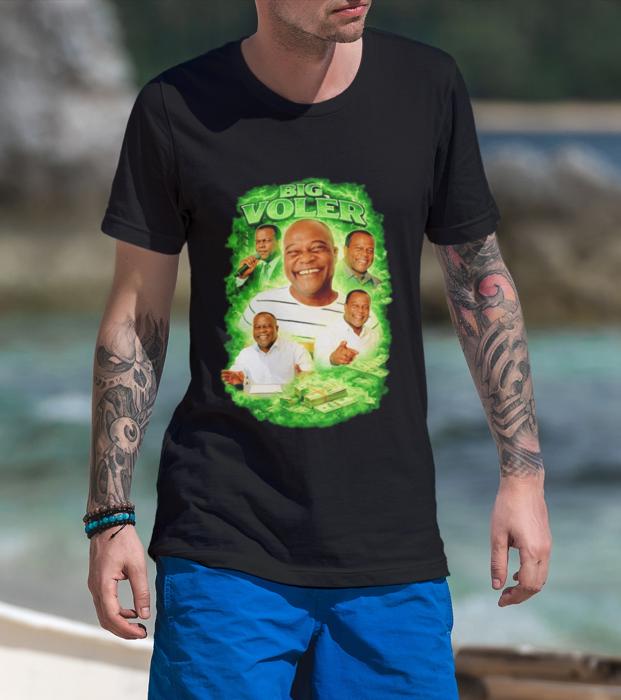 Big Voler Smiling Persona With Money And Singing T-Shirt
