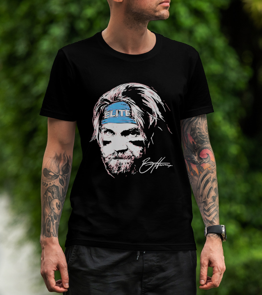 Bryce Harper Elite Iconic Philadelphia Baseball Legend Signature Look T-Shirt