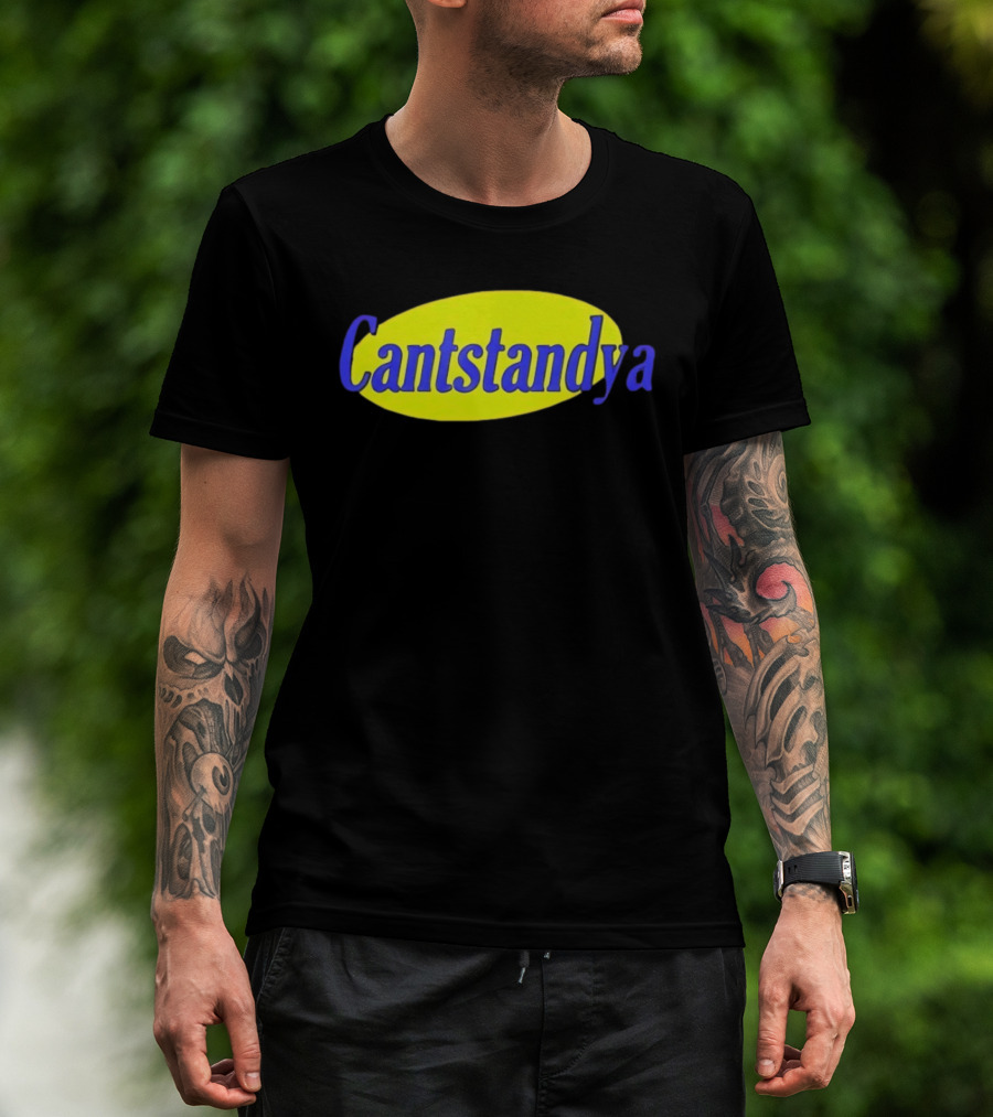 Cantstandya Classic Bold Text Oval T-Shirt
