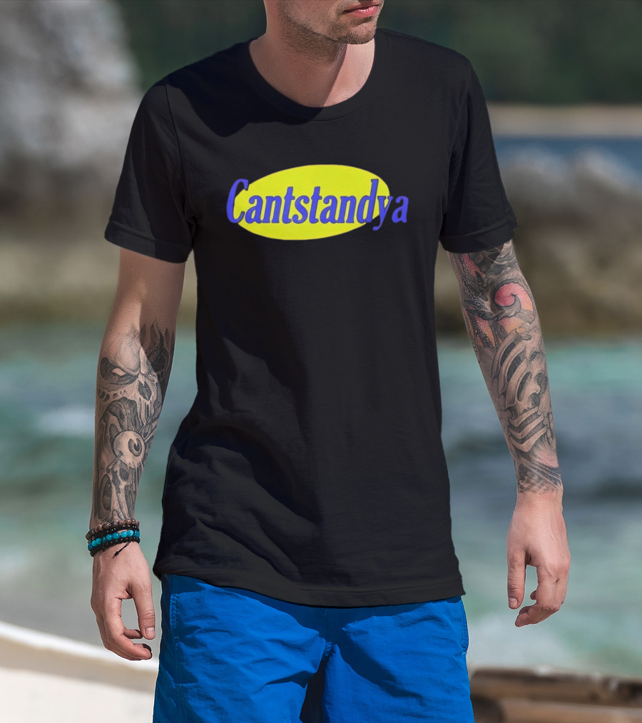 Cantstandya Classic Bold Text Oval T-Shirt