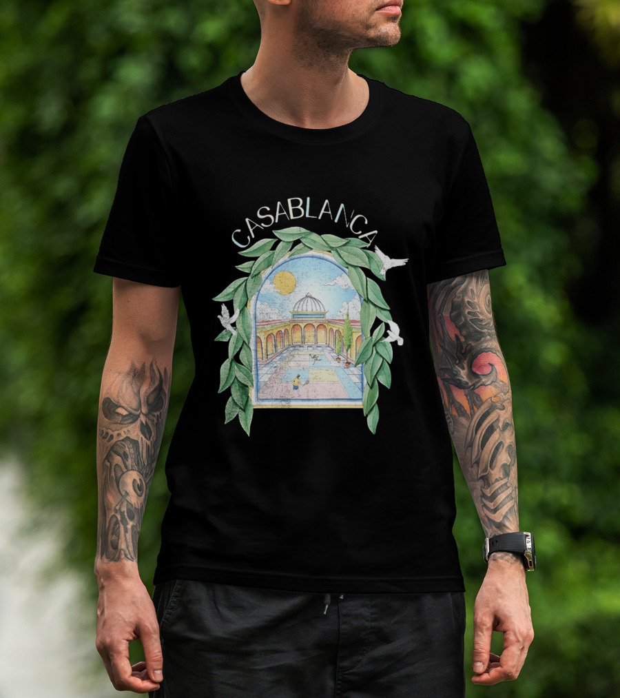 Casablanca L'Arche De Tennis Courtyard T-Shirt