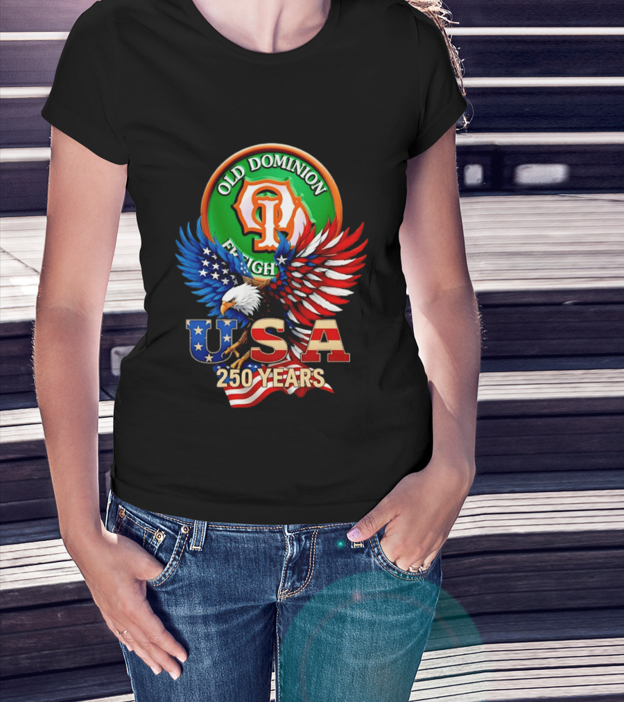 Old Dominion Freight Eagle USA 250 Years T-Shirt