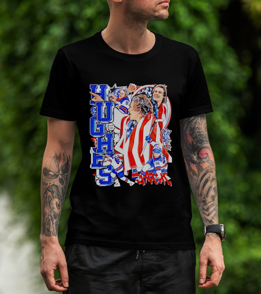 Hughes USA 86 American Hockey Pride T-Shirt