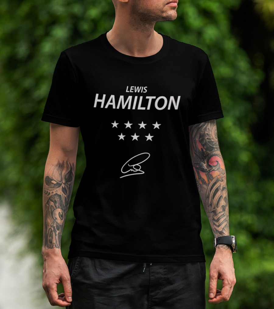 Lewis Hamilton Stars Signature T-Shirt
