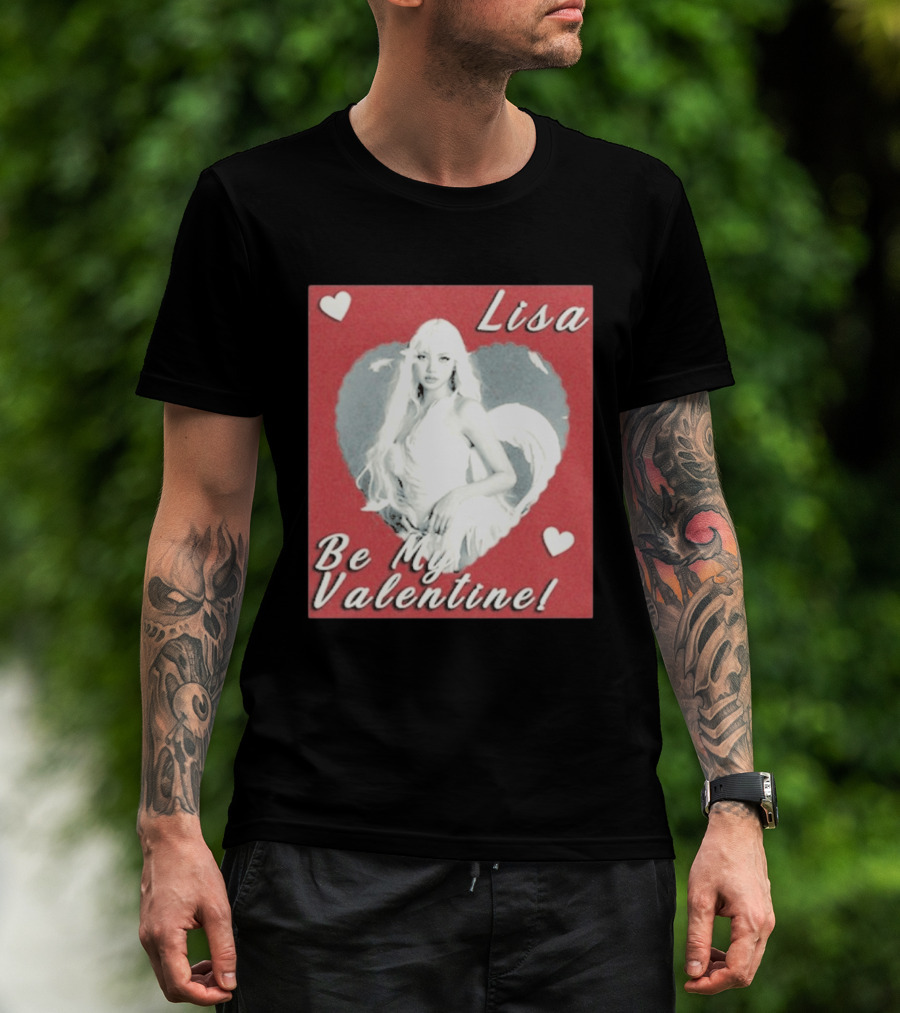 Lisa Be My Valentine Heart T-Shirt