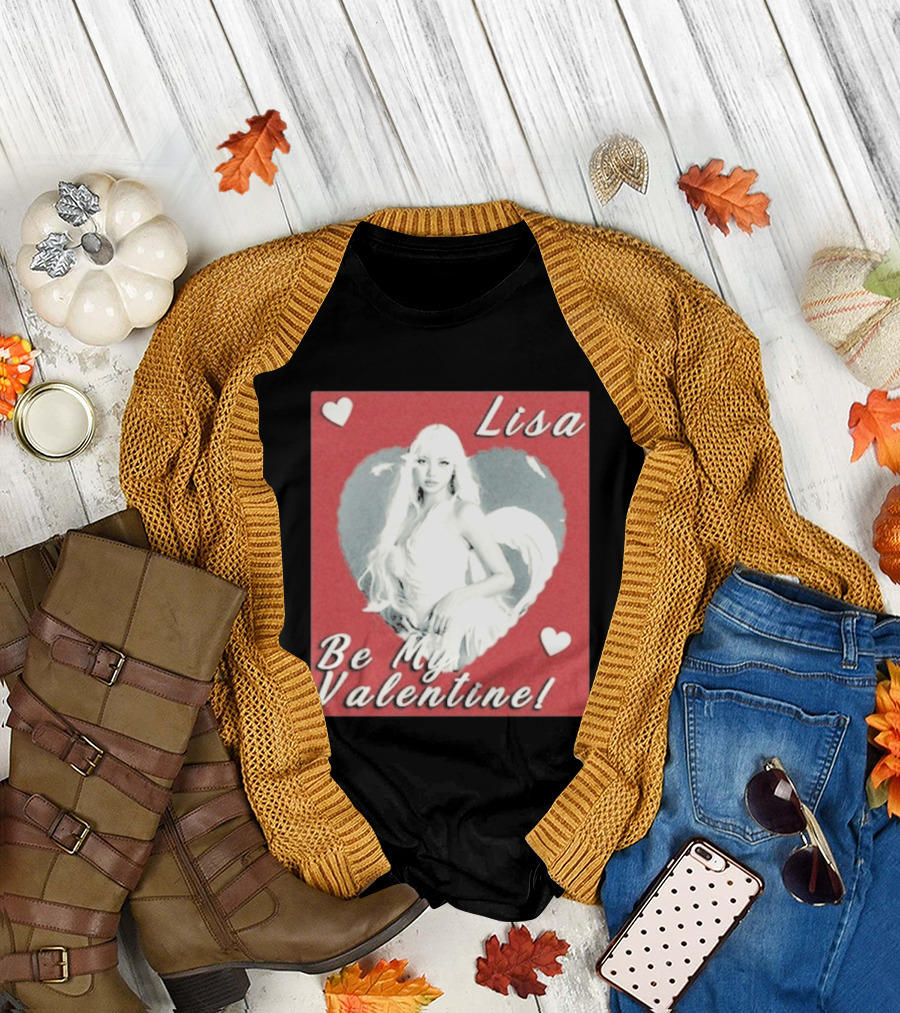 Lisa Be My Valentine Heart T-Shirt
