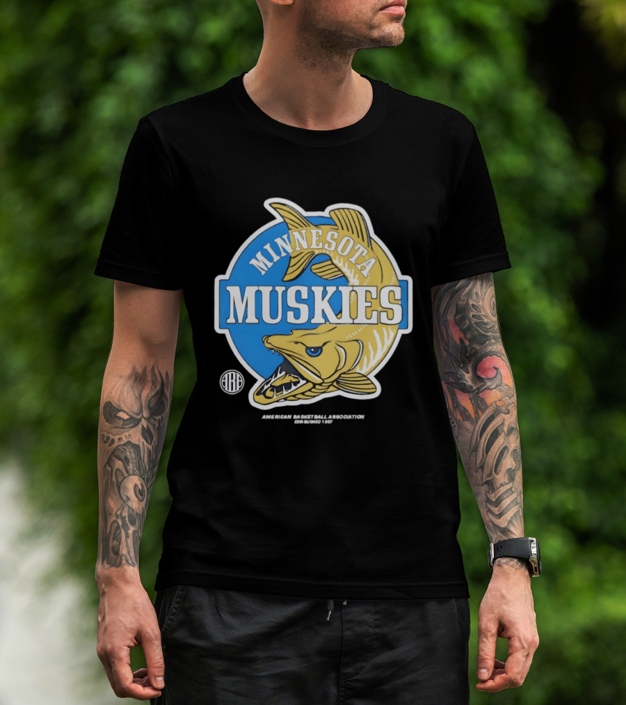 Minnesota Muskies ABA 1967 Vintage Team T-Shirt